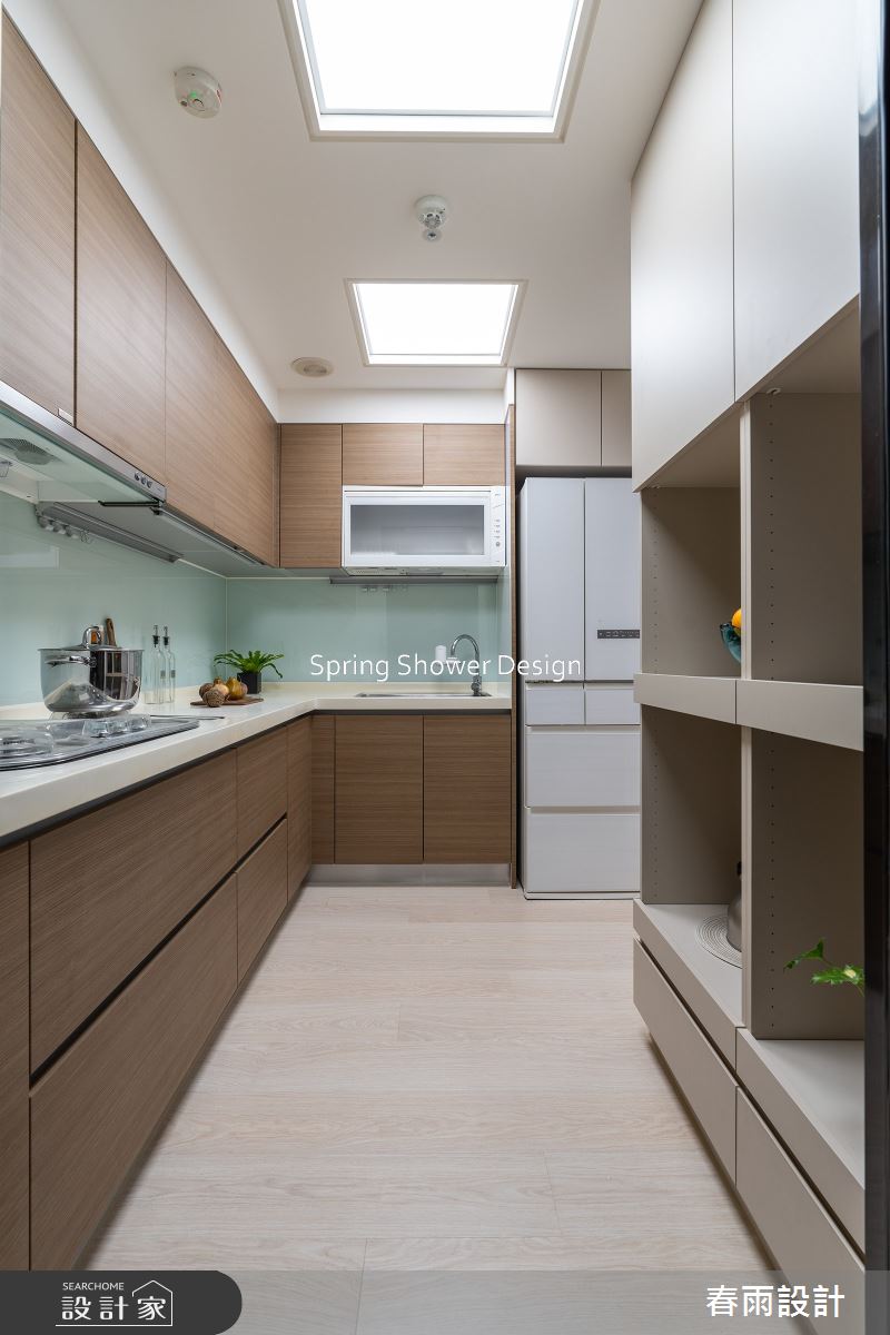 中古屋(5~15年)＿美式風廚房案例圖片＿春雨設計＿春雨_244 遠雄文青之24