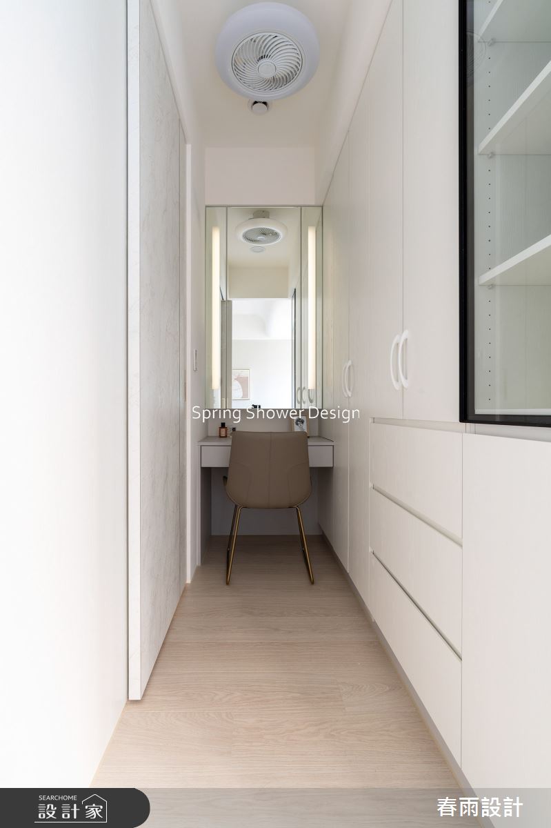中古屋(5~15年)＿美式風更衣間案例圖片＿春雨設計＿春雨_244 遠雄文青之31