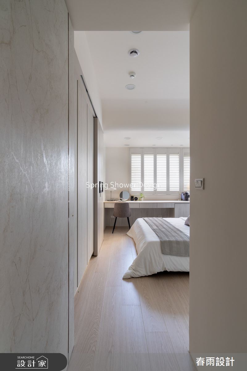 中古屋(5~15年)＿美式風臥室案例圖片＿春雨設計＿春雨_244 遠雄文青之34