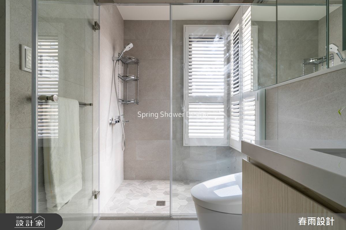 中古屋(5~15年)＿美式風浴室案例圖片＿春雨設計＿春雨_244 遠雄文青之36