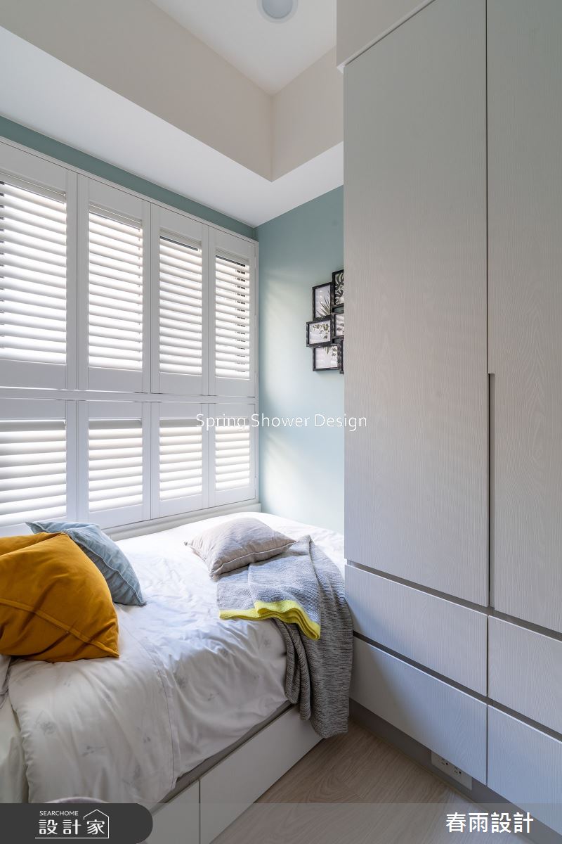 中古屋(5~15年)＿美式風臥室案例圖片＿春雨設計＿春雨_244 遠雄文青之38