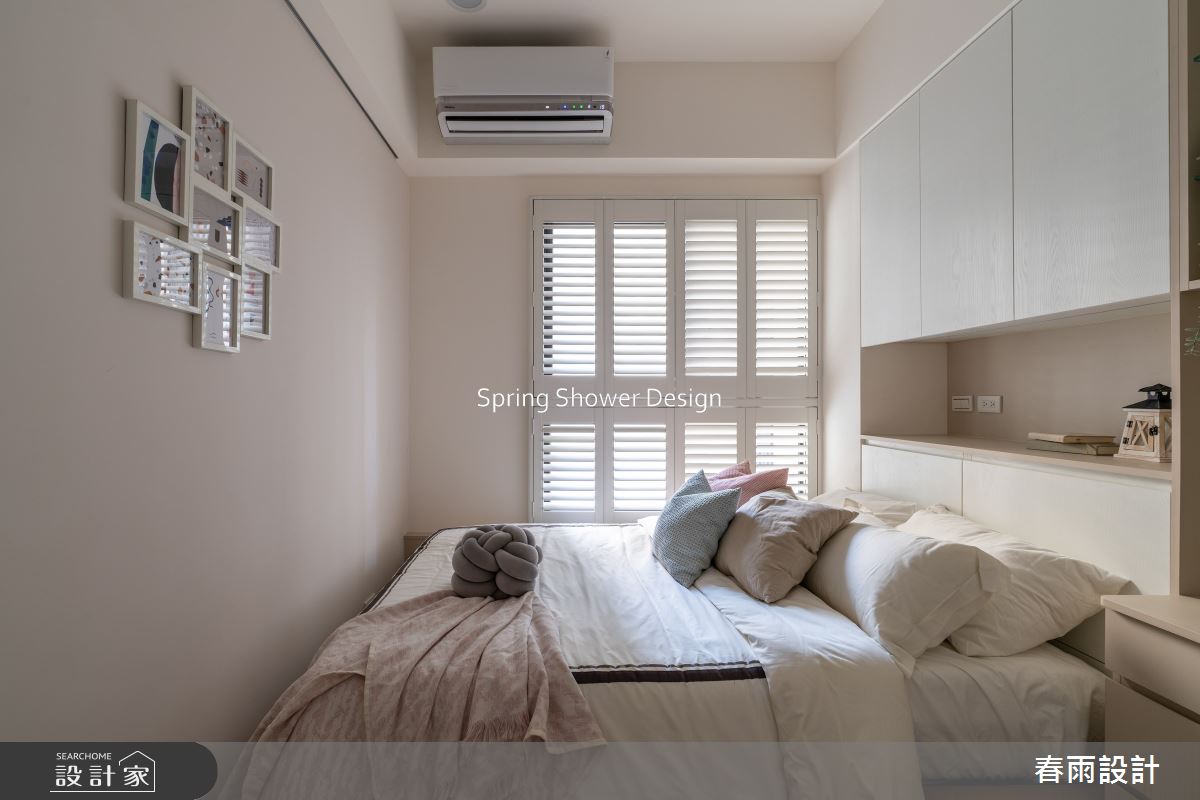 中古屋(5~15年)＿美式風臥室案例圖片＿春雨設計＿春雨_244 遠雄文青之42