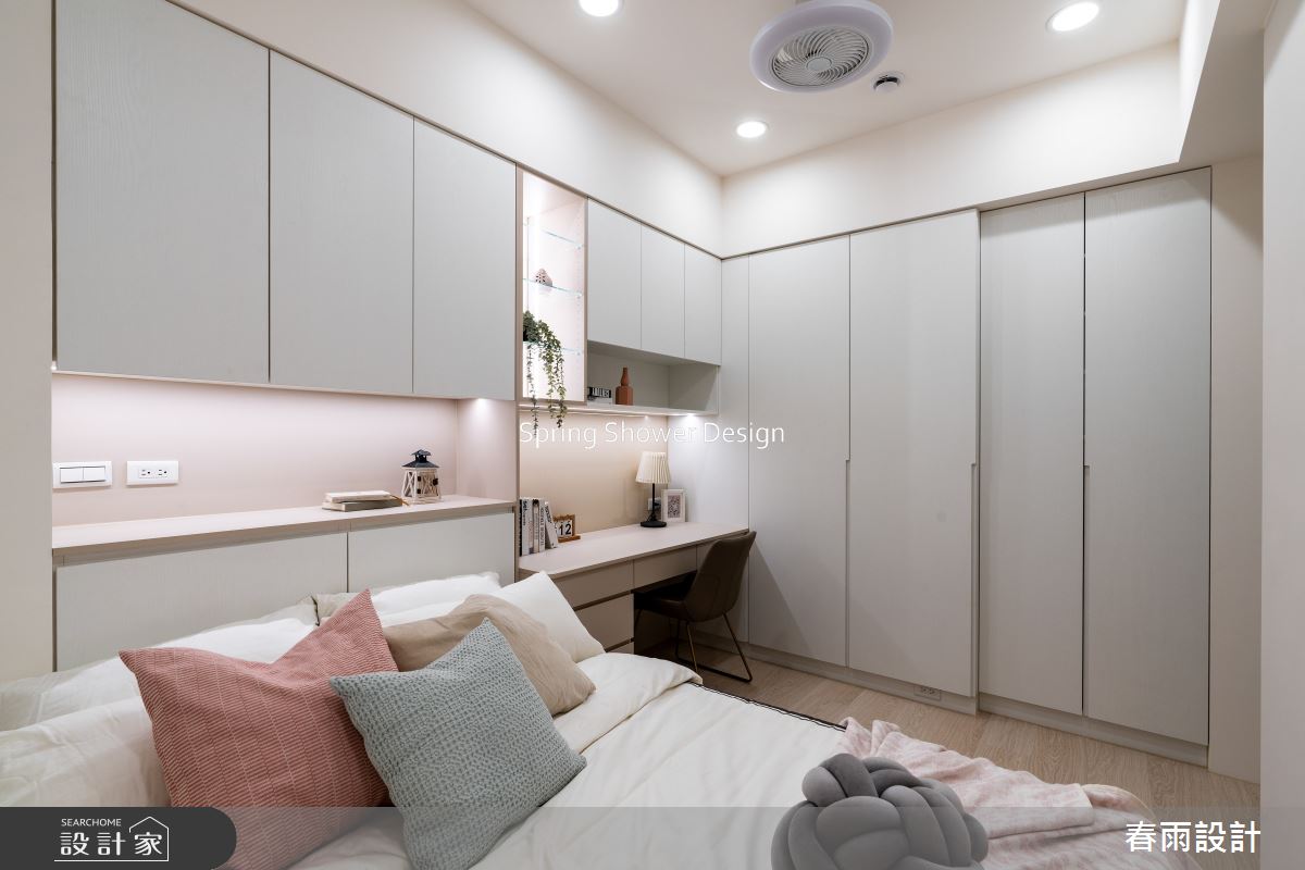 中古屋(5~15年)＿美式風臥室案例圖片＿春雨設計＿春雨_244 遠雄文青之43