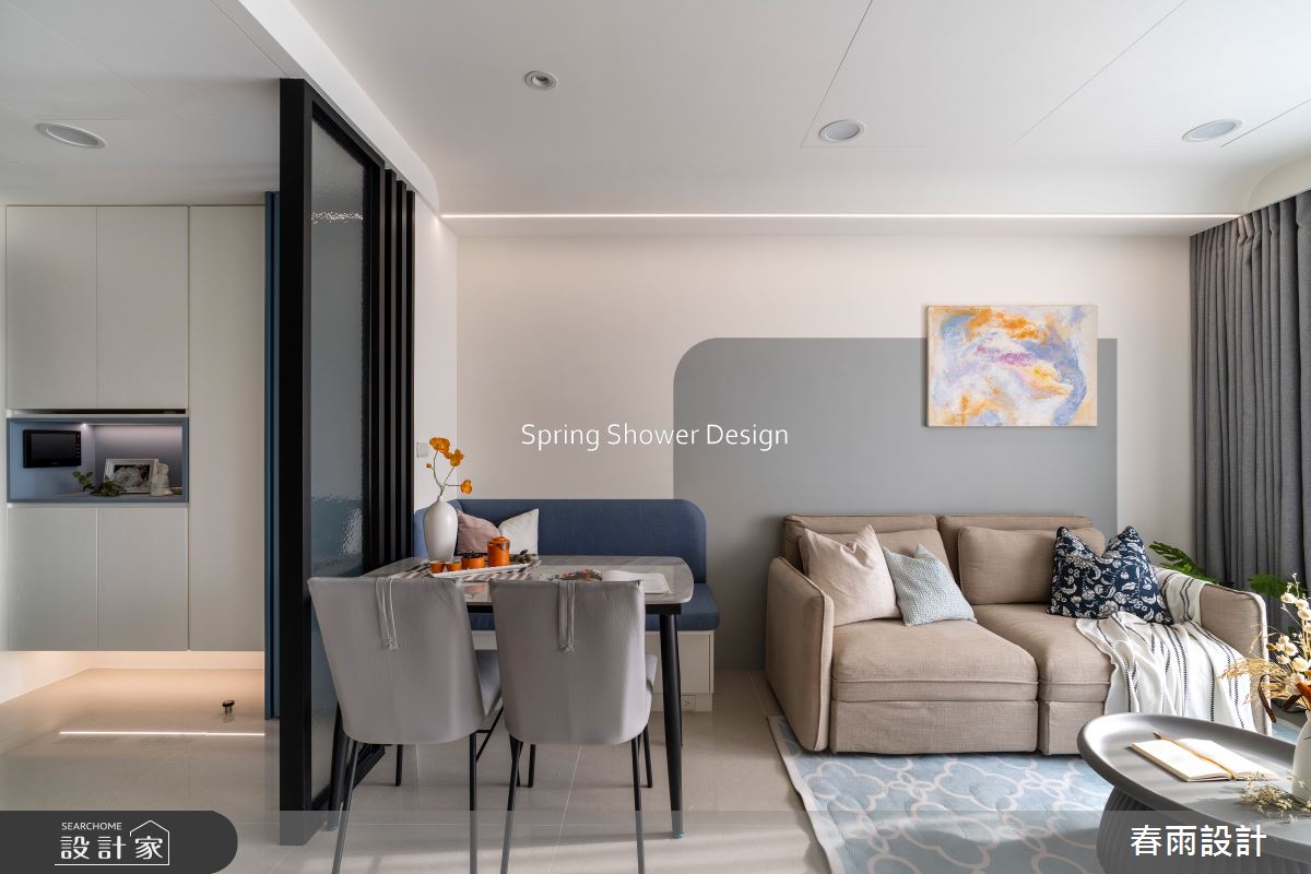 新成屋(5年以下)＿混搭風客廳餐廳案例圖片＿春雨設計＿春雨_245 天賞大願之4