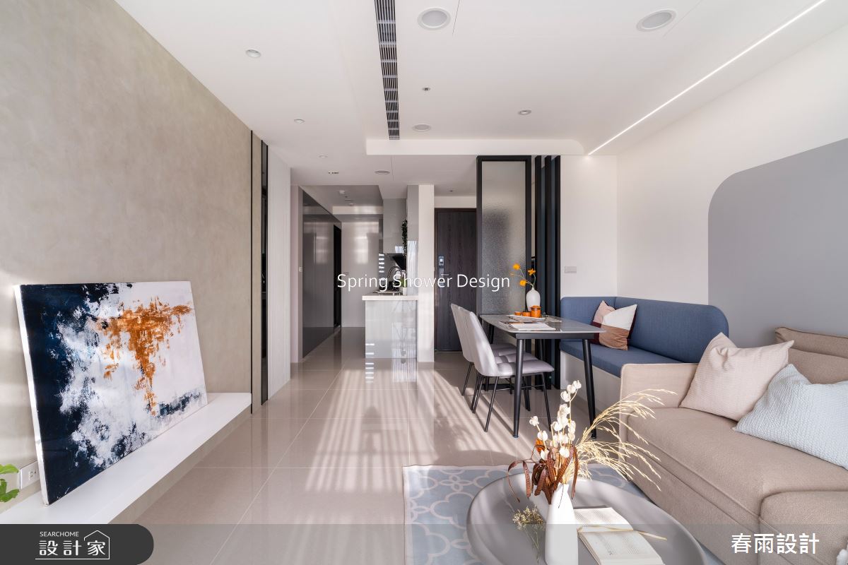 新成屋(5年以下)＿混搭風客廳餐廳案例圖片＿春雨設計＿春雨_245 天賞大願之10