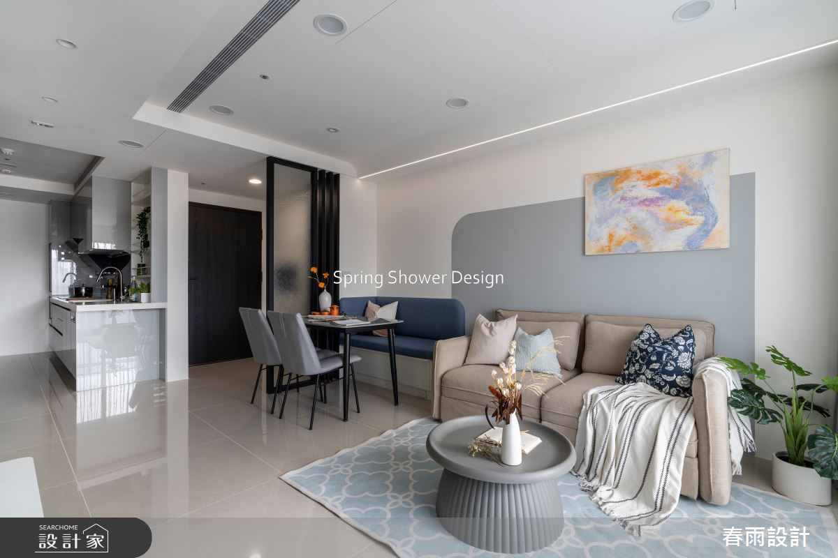 新成屋(5年以下)＿混搭風客廳餐廳廚房案例圖片＿春雨設計＿春雨_245 天賞大願之11