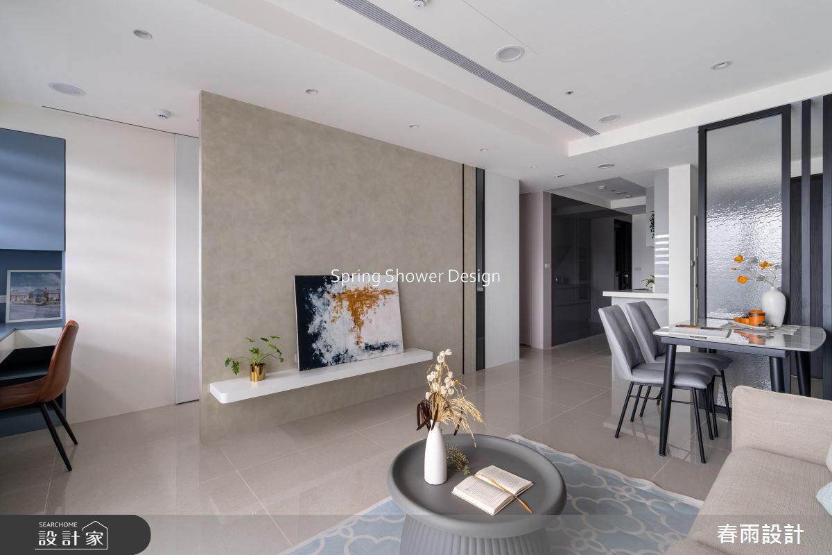 新成屋(5年以下)＿混搭風客廳餐廳廚房書房案例圖片＿春雨設計＿春雨_245 天賞大願之18