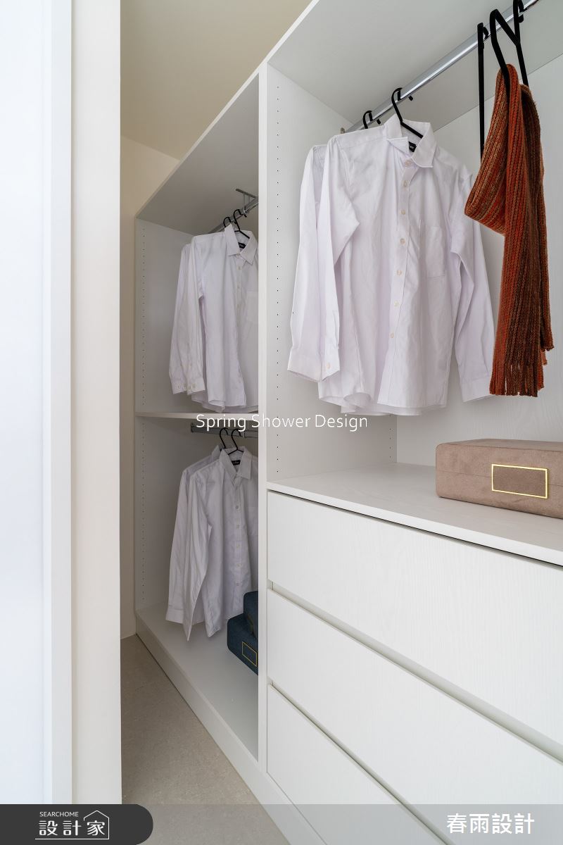 新成屋(5年以下)＿混搭風更衣間案例圖片＿春雨設計＿春雨_245 天賞大願之31