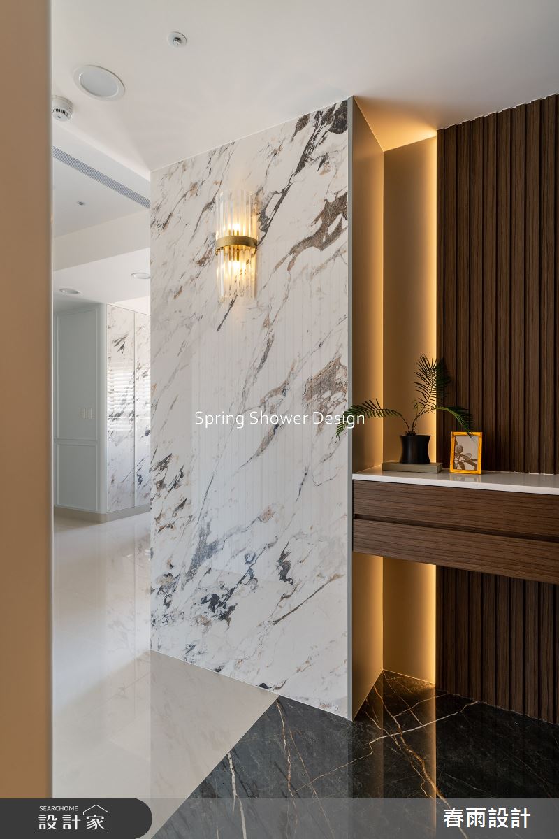 新成屋(5年以下)＿美式風玄關案例圖片＿春雨設計＿春雨_246 大安王公館之2