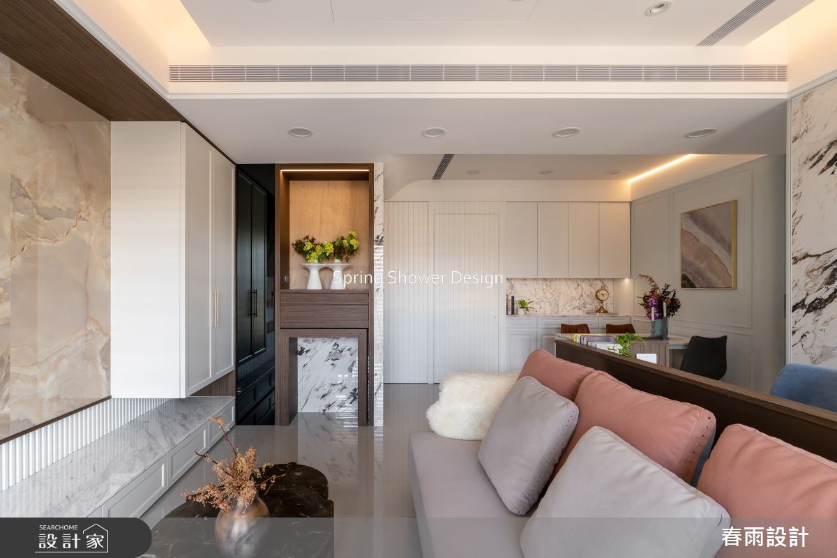 新成屋(5年以下)＿美式風客廳餐廳案例圖片＿春雨設計＿春雨_246 大安王公館之12