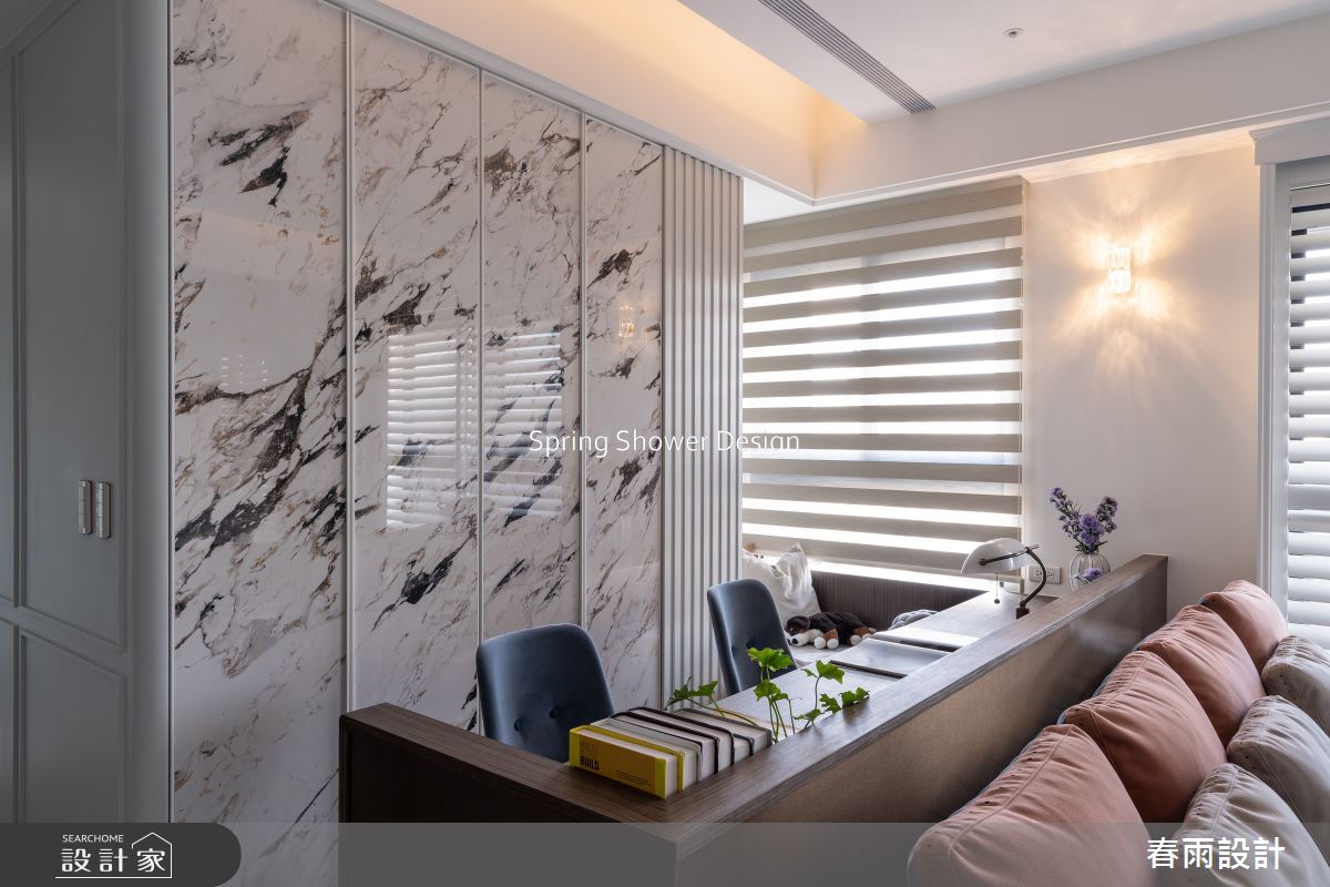 新成屋(5年以下)＿美式風書房案例圖片＿春雨設計＿春雨_246 大安王公館之19