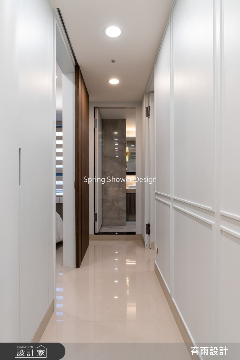 新成屋(5年以下)＿美式風走廊案例圖片＿春雨設計＿春雨_246 大安王公館之30