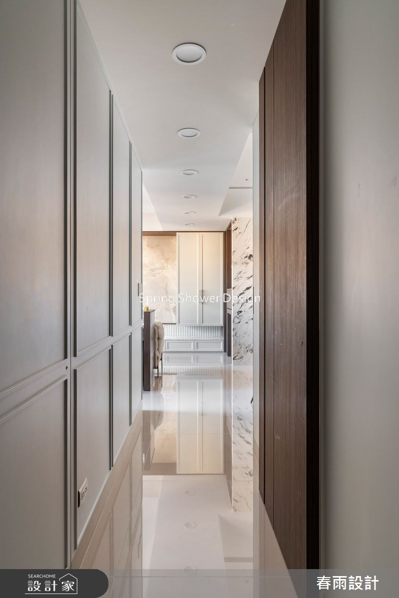新成屋(5年以下)＿美式風走廊案例圖片＿春雨設計＿春雨_246 大安王公館之28