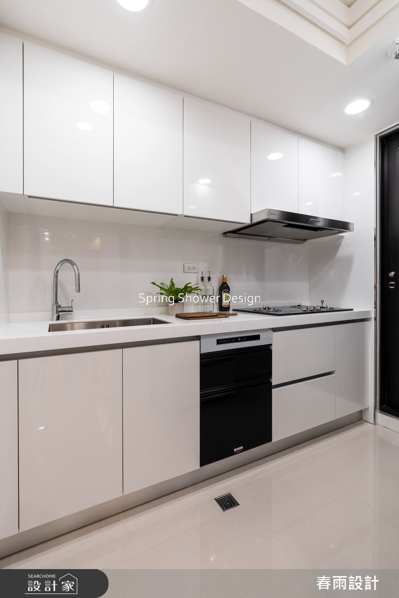 新成屋(5年以下)＿美式風廚房案例圖片＿春雨設計＿春雨_246 大安王公館之24