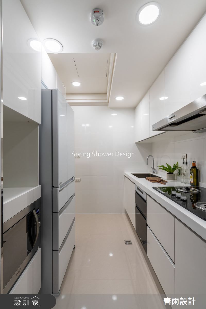 新成屋(5年以下)＿美式風廚房案例圖片＿春雨設計＿春雨_246 大安王公館之25
