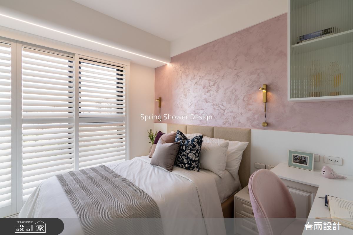 新成屋(5年以下)＿美式風臥室案例圖片＿春雨設計＿春雨_246 大安王公館之32