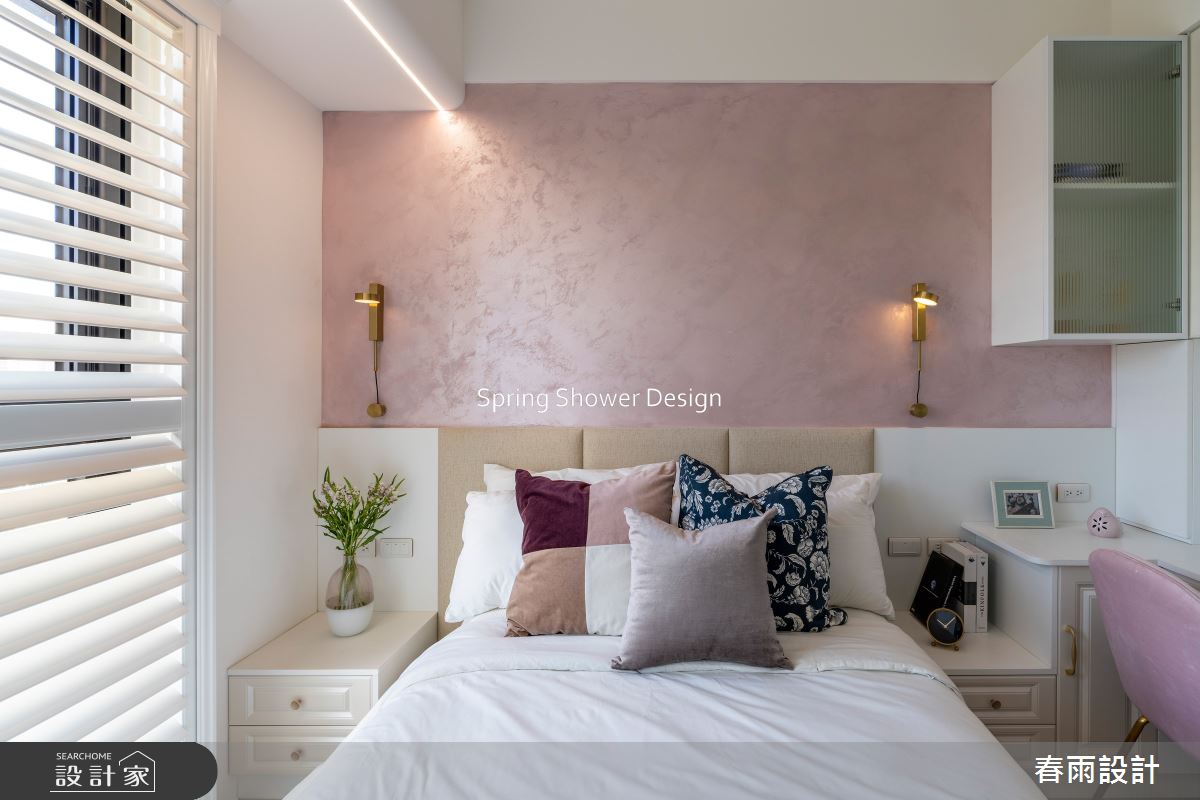 新成屋(5年以下)＿美式風臥室案例圖片＿春雨設計＿春雨_246 大安王公館之33