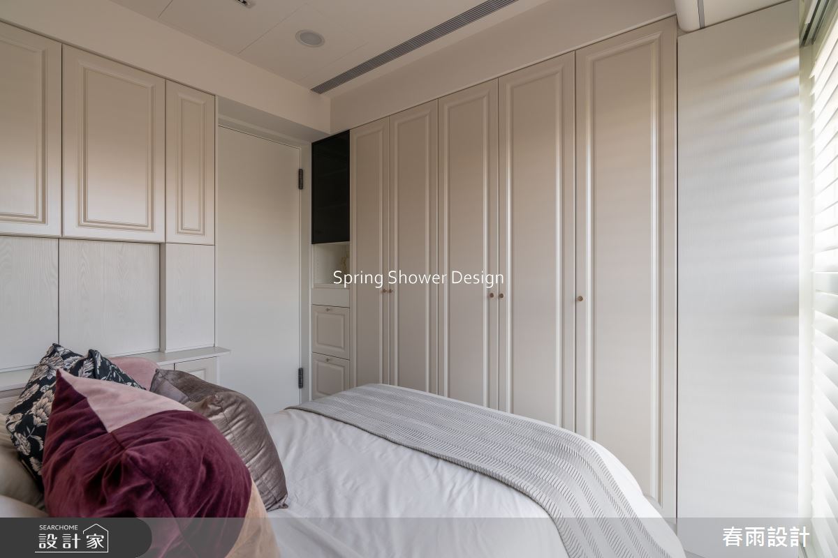 新成屋(5年以下)＿美式風臥室案例圖片＿春雨設計＿春雨_246 大安王公館之36