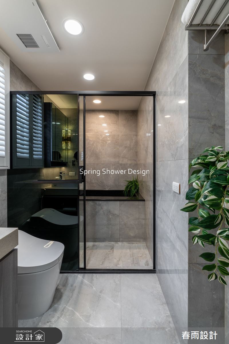 新成屋(5年以下)＿美式風浴室案例圖片＿春雨設計＿春雨_246 大安王公館之37