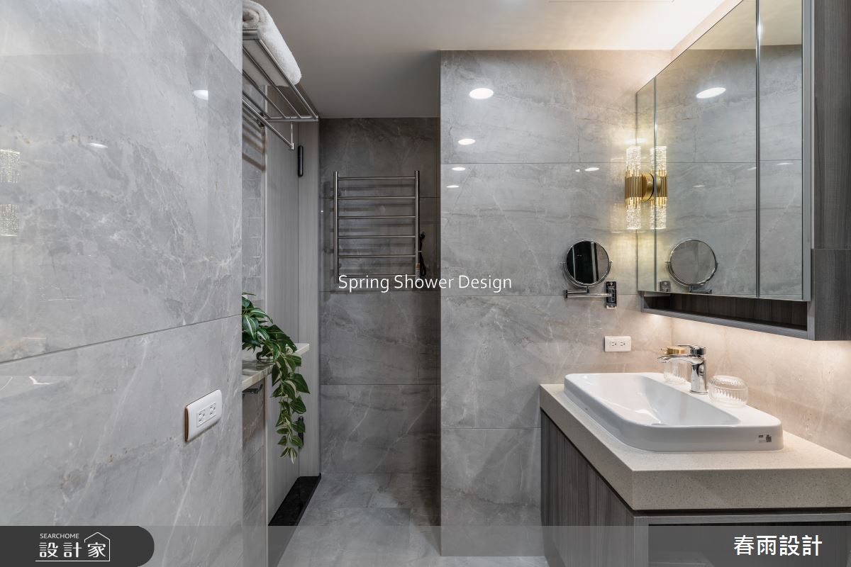 新成屋(5年以下)＿美式風浴室案例圖片＿春雨設計＿春雨_246 大安王公館之38