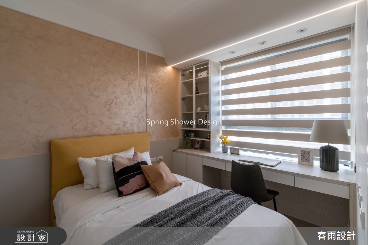 新成屋(5年以下)＿美式風臥室案例圖片＿春雨設計＿春雨_246 大安王公館之40