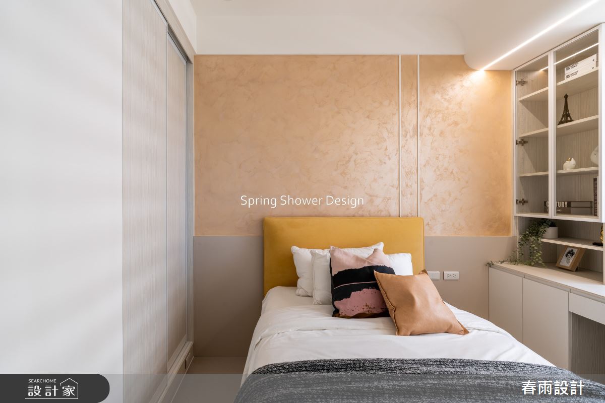 新成屋(5年以下)＿美式風臥室案例圖片＿春雨設計＿春雨_246 大安王公館之39
