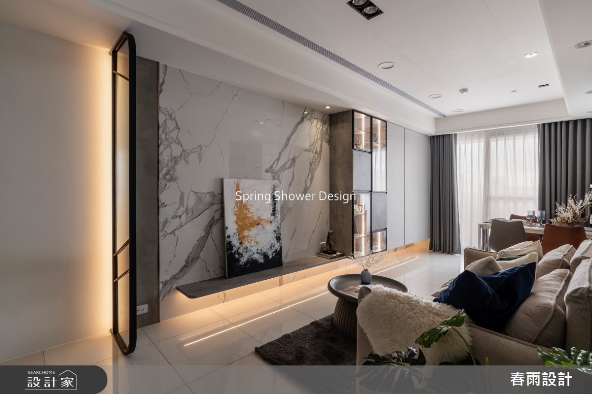 新成屋(5年以下)＿美式風客廳餐廳案例圖片＿春雨設計＿春雨_247 欣世代之5