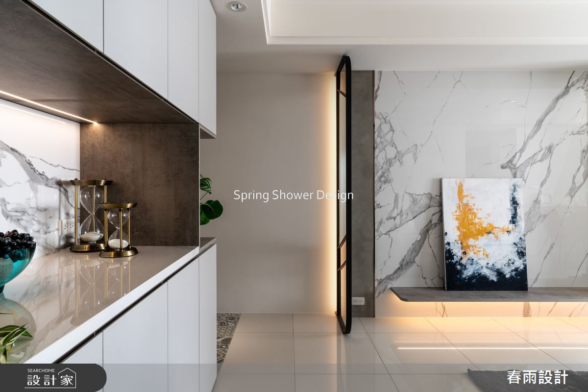 新成屋(5年以下)＿美式風玄關客廳案例圖片＿春雨設計＿春雨_247 欣世代之6