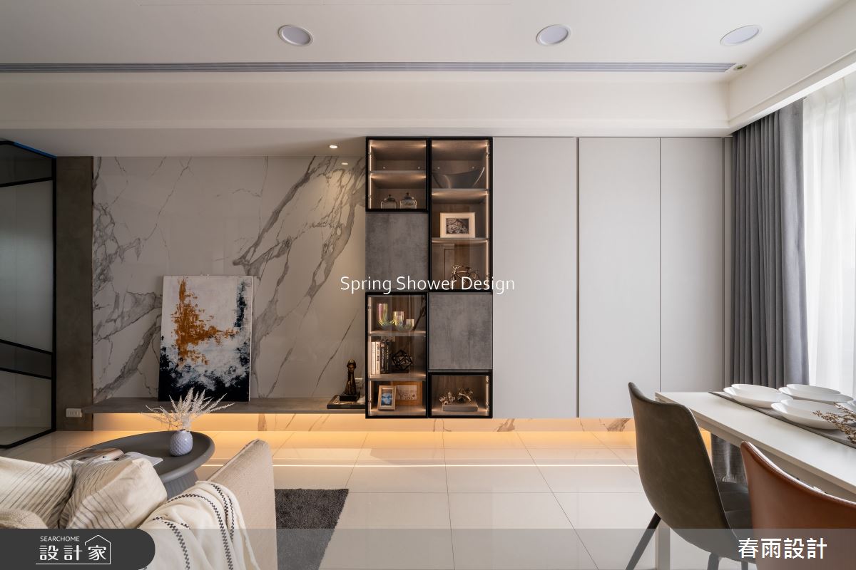 新成屋(5年以下)＿美式風客廳餐廳案例圖片＿春雨設計＿春雨_247 欣世代之7