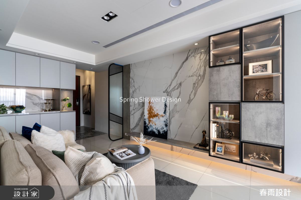 新成屋(5年以下)＿美式風客廳案例圖片＿春雨設計＿春雨_247 欣世代之14