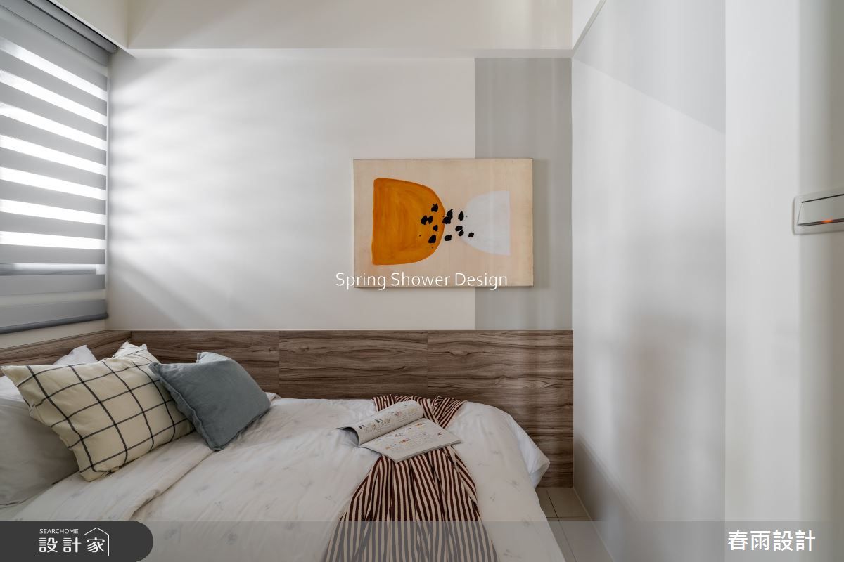 新成屋(5年以下)＿美式風臥室案例圖片＿春雨設計＿春雨_247 欣世代之21