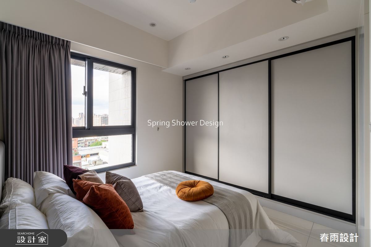 新成屋(5年以下)＿美式風臥室案例圖片＿春雨設計＿春雨_247 欣世代之23