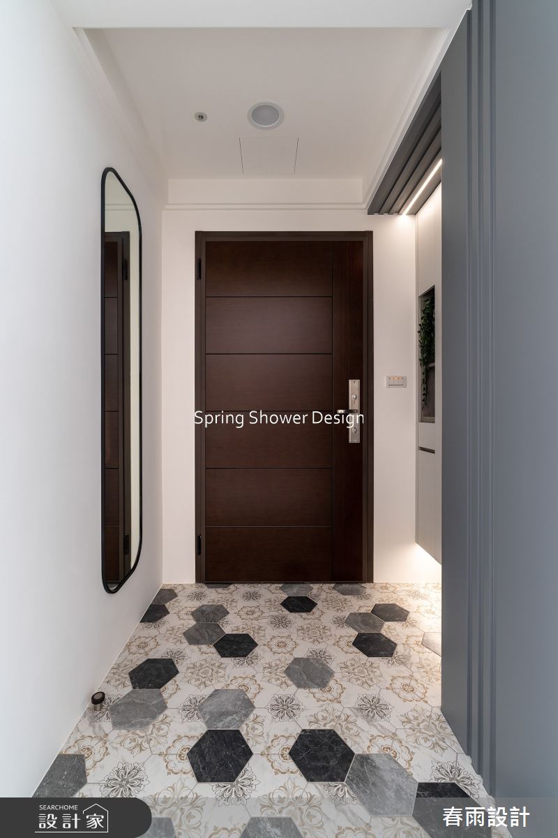 新成屋(5年以下)＿現代風玄關案例圖片＿春雨設計＿春雨_248 富貴名邸之3