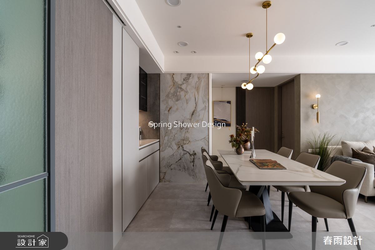 新成屋(5年以下)＿現代風餐廳案例圖片＿春雨設計＿春雨_248 富貴名邸之4