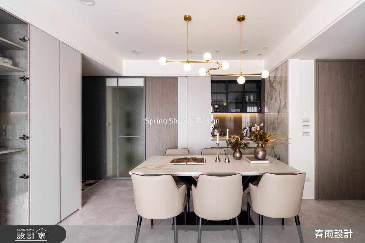 新成屋(5年以下)＿現代風餐廳案例圖片＿春雨設計＿春雨_248 富貴名邸之6