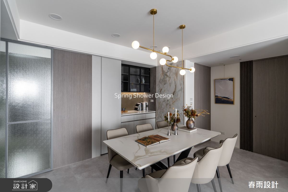 新成屋(5年以下)＿現代風餐廳案例圖片＿春雨設計＿春雨_248 富貴名邸之7
