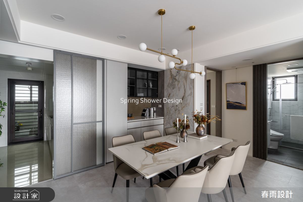 新成屋(5年以下)＿現代風餐廳廚房案例圖片＿春雨設計＿春雨_248 富貴名邸之8