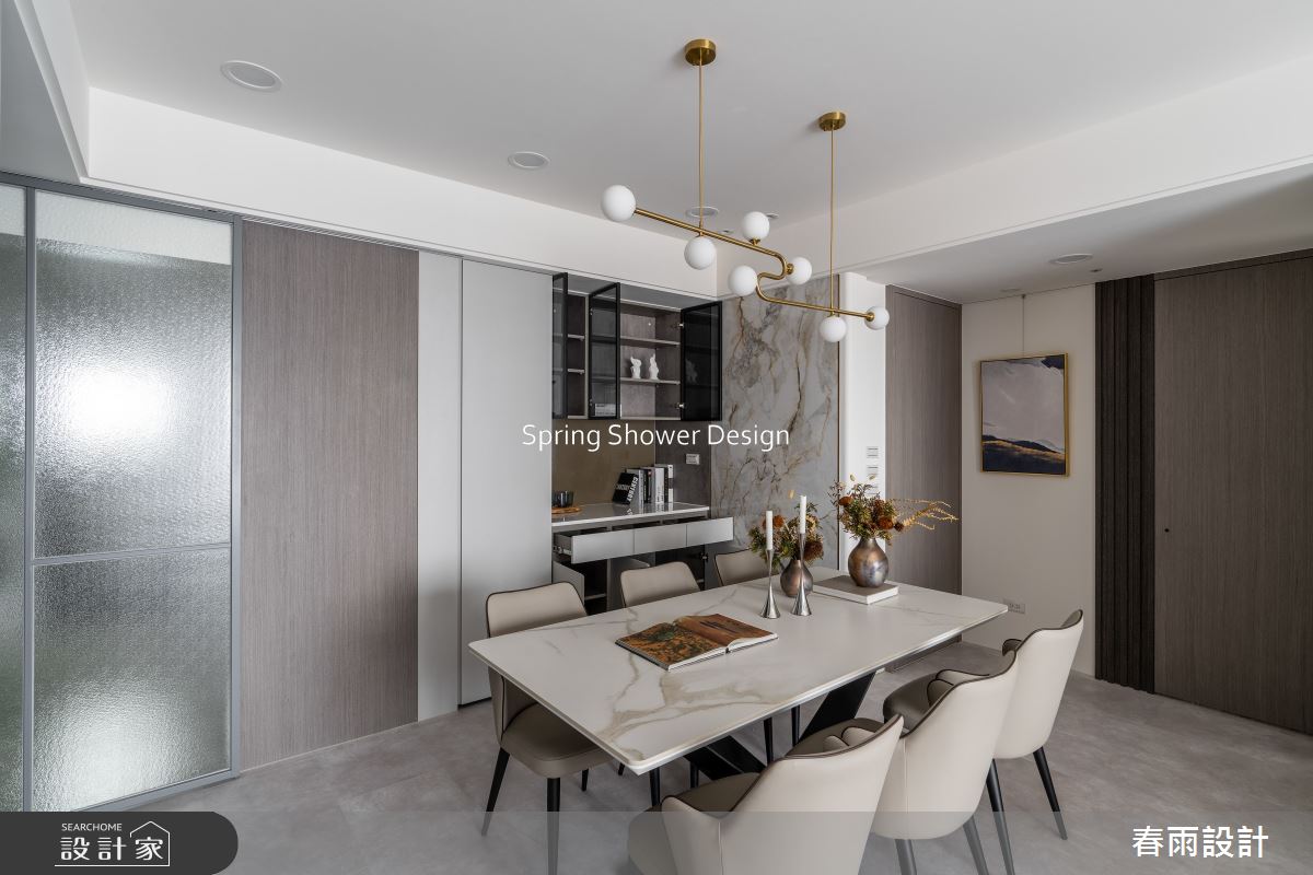 新成屋(5年以下)＿現代風餐廳案例圖片＿春雨設計＿春雨_248 富貴名邸之9