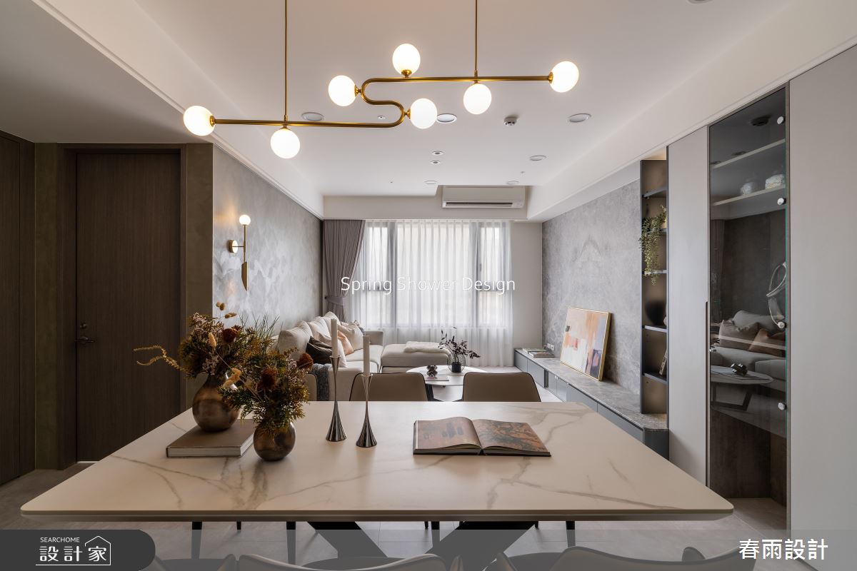 新成屋(5年以下)＿現代風客廳餐廳案例圖片＿春雨設計＿春雨_248 富貴名邸之10