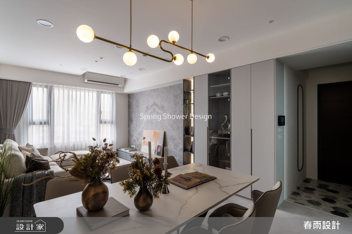 新成屋(5年以下)＿現代風客廳餐廳案例圖片＿春雨設計＿春雨_248 富貴名邸之11