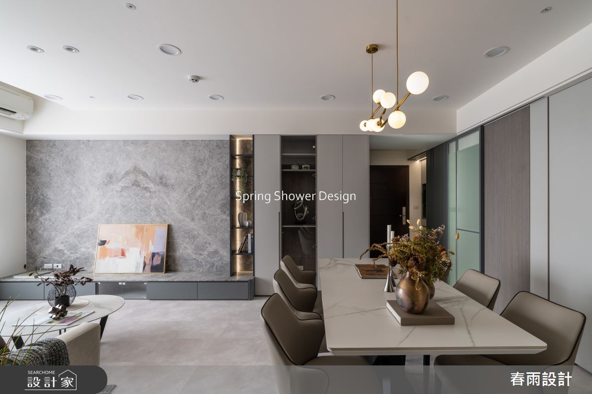 新成屋(5年以下)＿現代風客廳餐廳案例圖片＿春雨設計＿春雨_248 富貴名邸之12