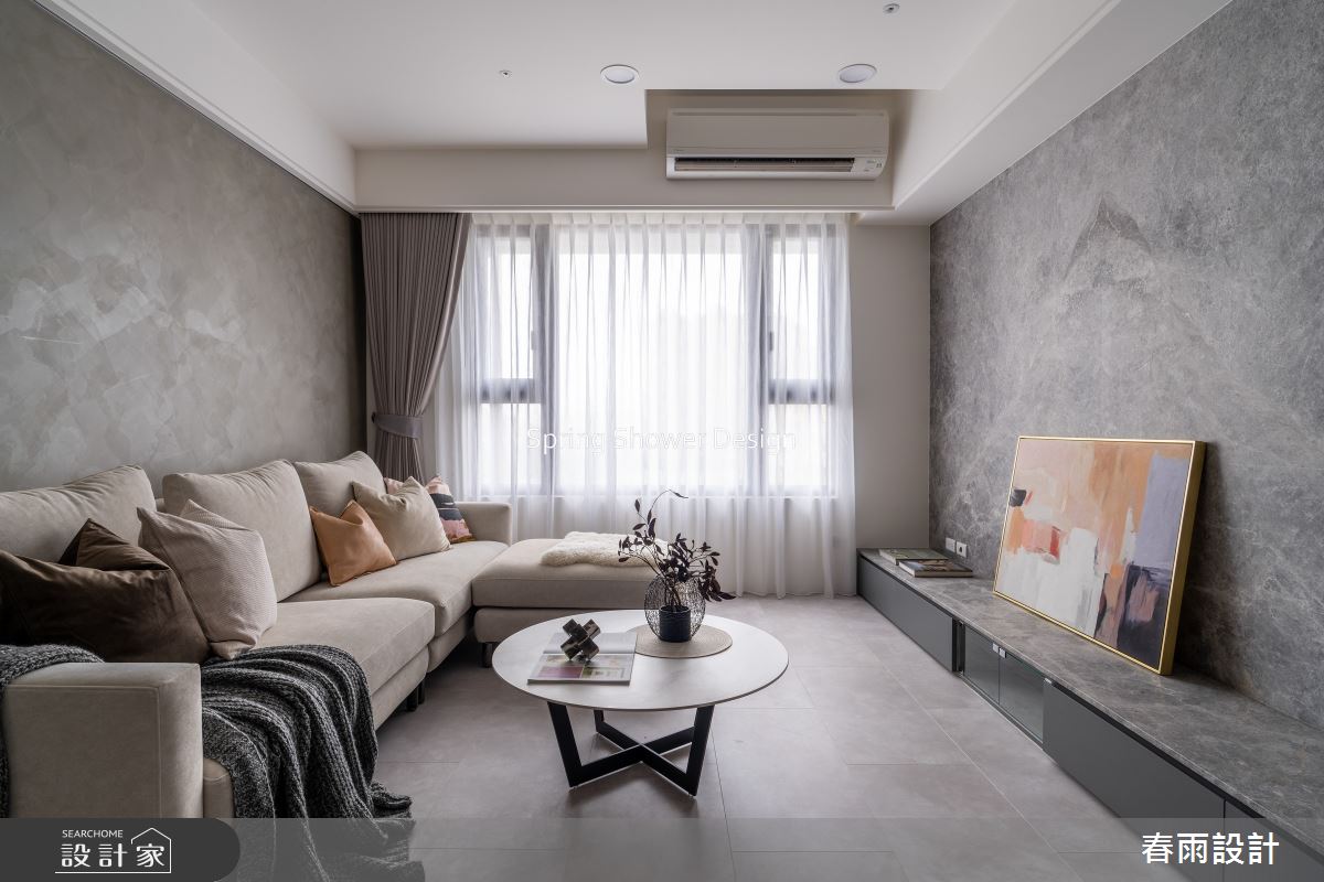 新成屋(5年以下)＿現代風客廳案例圖片＿春雨設計＿春雨_248 富貴名邸之13
