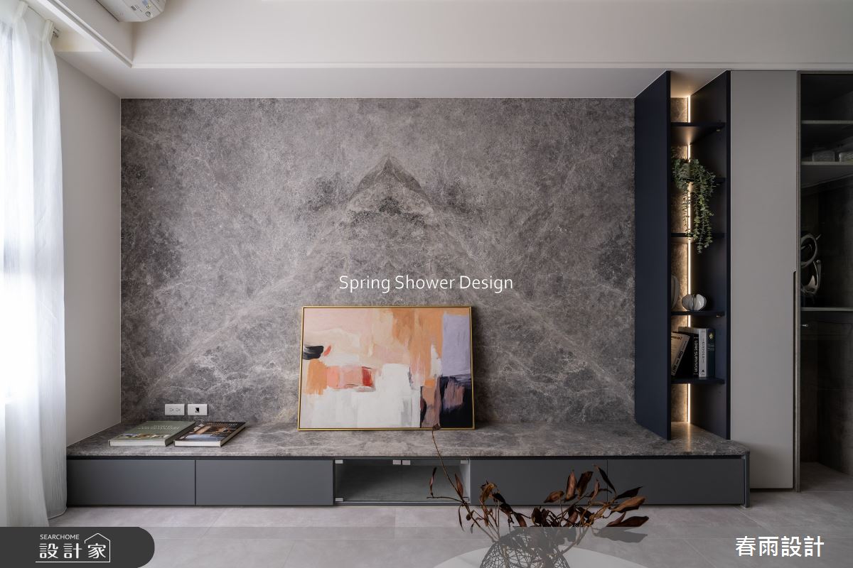 新成屋(5年以下)＿現代風客廳案例圖片＿春雨設計＿春雨_248 富貴名邸之15
