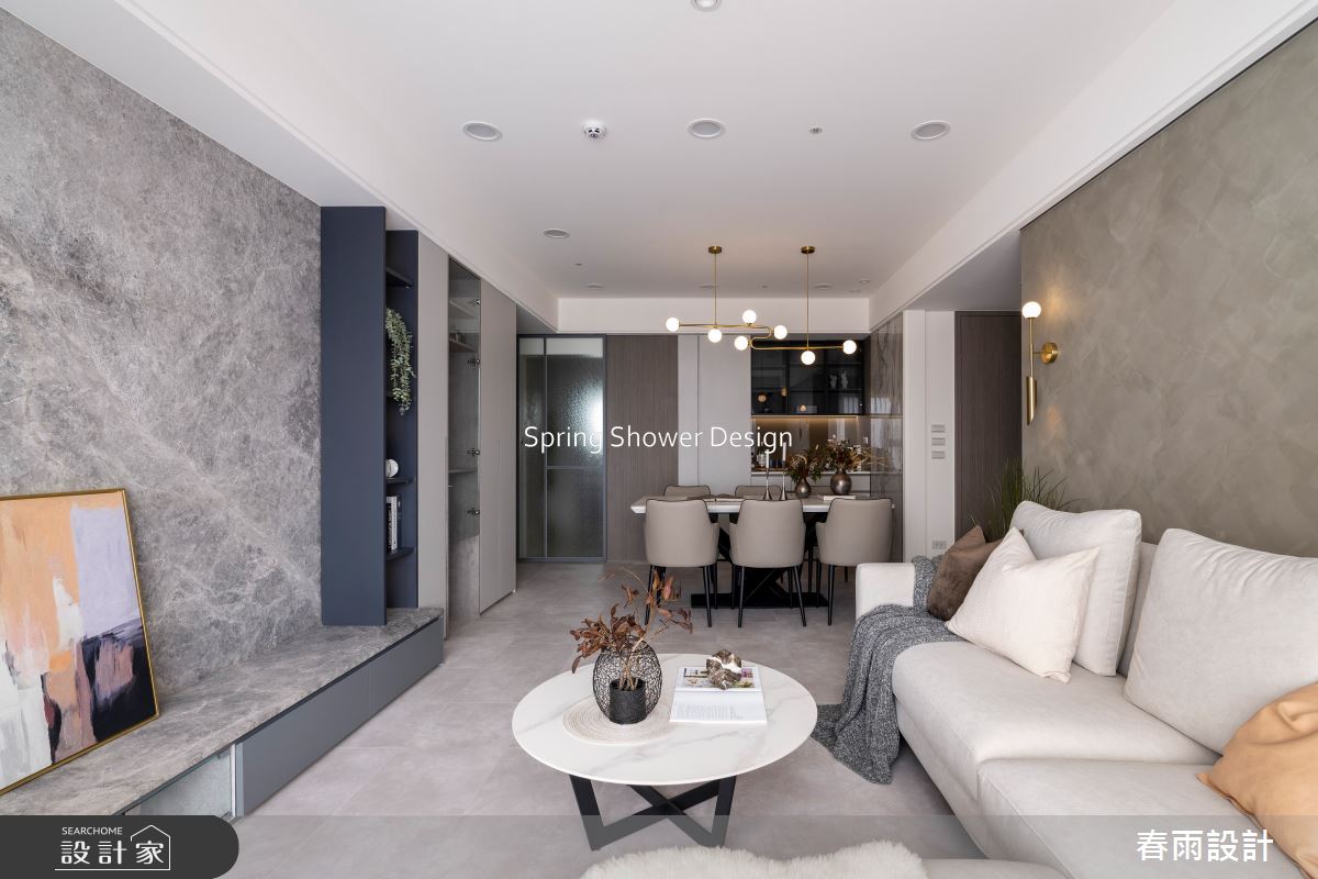 新成屋(5年以下)＿現代風客廳餐廳案例圖片＿春雨設計＿春雨_248 富貴名邸之17