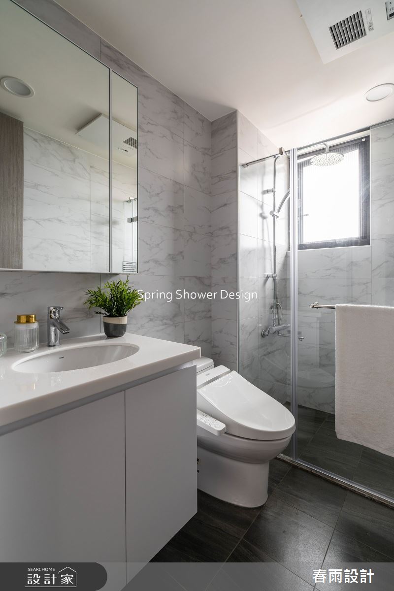 新成屋(5年以下)＿現代風浴室案例圖片＿春雨設計＿春雨_248 富貴名邸之22