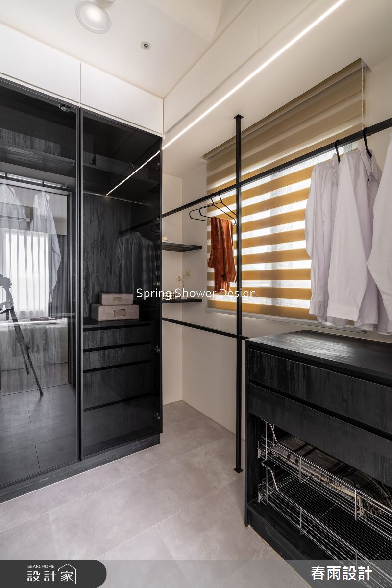 新成屋(5年以下)＿現代風更衣間案例圖片＿春雨設計＿春雨_248 富貴名邸之31