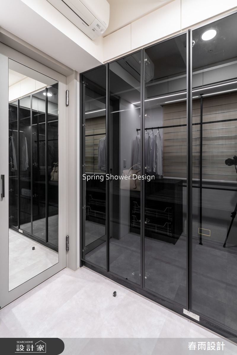 新成屋(5年以下)＿現代風更衣間案例圖片＿春雨設計＿春雨_248 富貴名邸之32