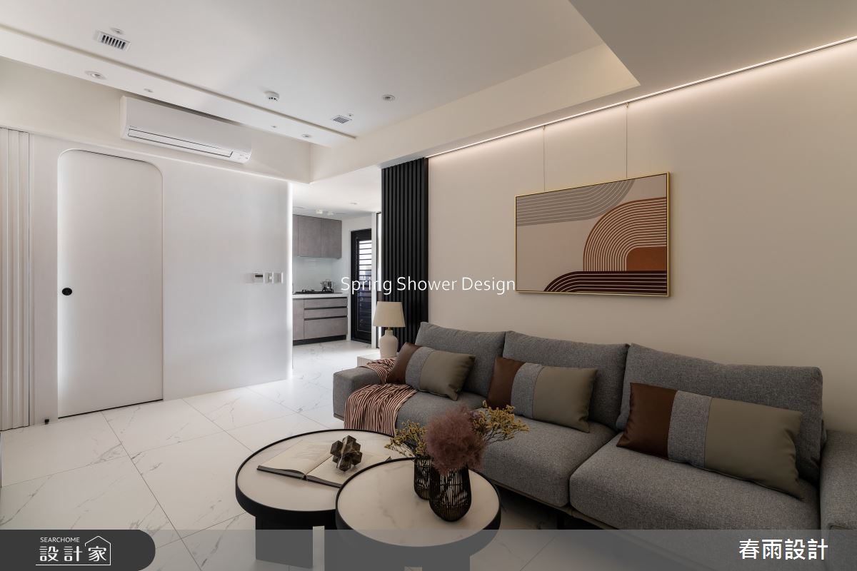 新成屋(5年以下)＿現代風客廳廚房案例圖片＿春雨設計＿春雨_249 廣宇萬和之8