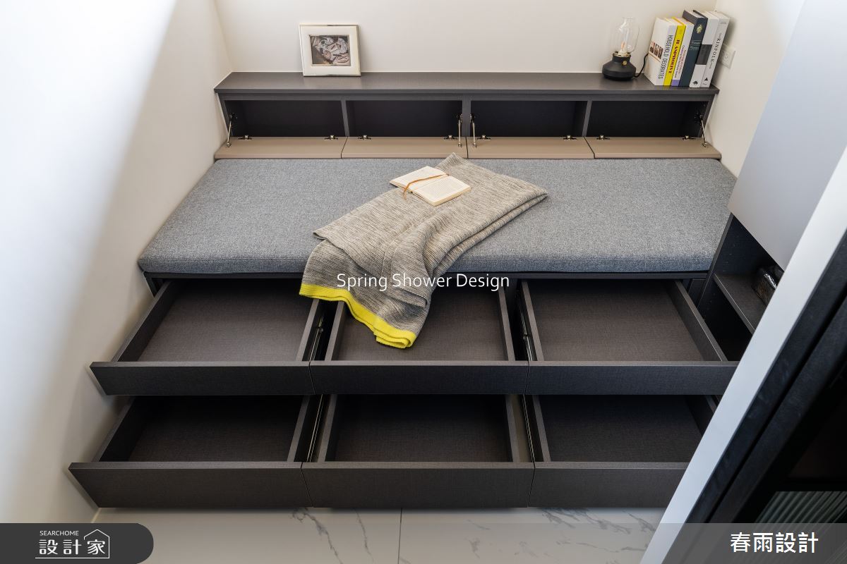 新成屋(5年以下)＿現代風書房工作區臥榻案例圖片＿春雨設計＿春雨_249 廣宇萬和之17