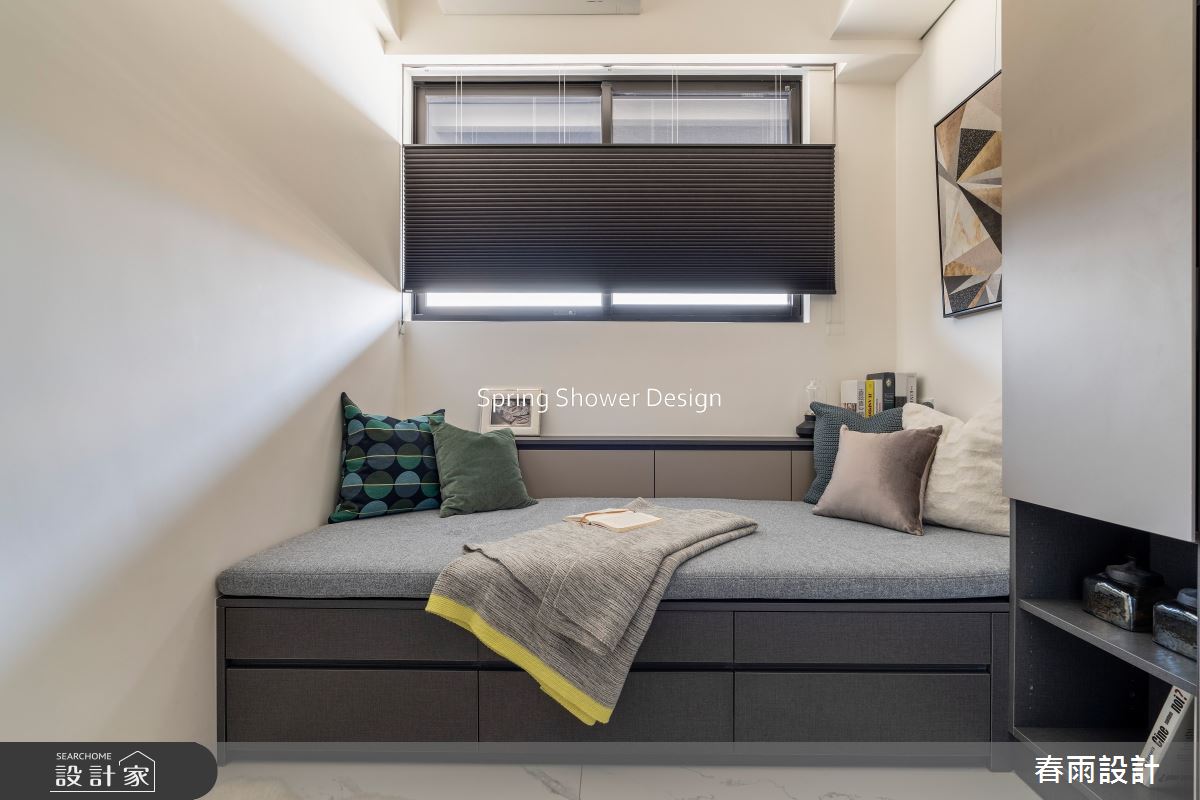 新成屋(5年以下)＿現代風書房工作區臥榻案例圖片＿春雨設計＿春雨_249 廣宇萬和之18